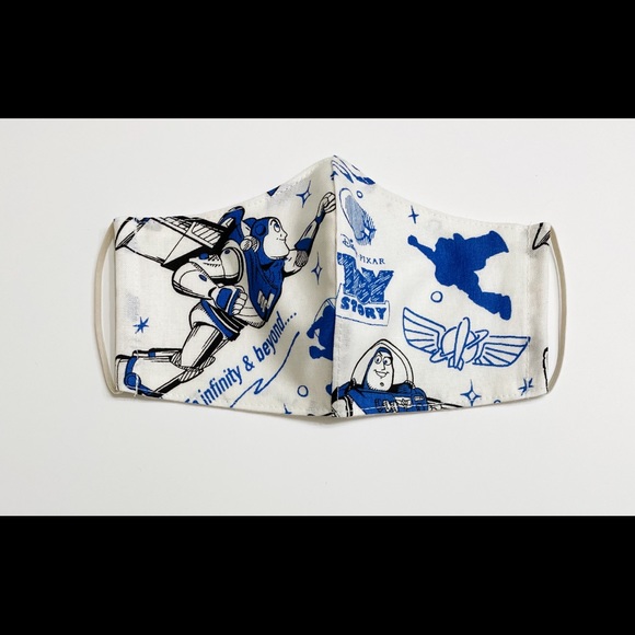 Kids DISNEY CHARACTERS Face Mask w/Filter Pocket - Picture 10 of 15